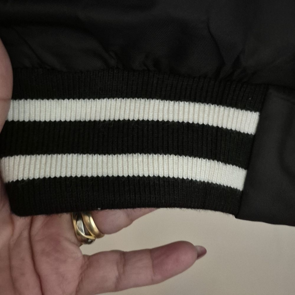 Aritzia TNA Stadium Jacket Sz.XS BLACK - Picture 4 of 9